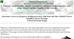 Desktop Screenshot of marchandelec.com